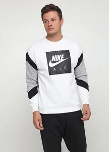 Светр Nike Sportswear Air Crew Fleece сірий 928635-051