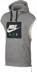 Безрукавка с капюшоном Nike Sportswear Air Hoodie Sl Ssnl серая 928645-063