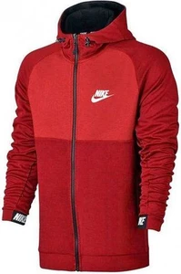 Толстовка Nike Sportswear Advance 15 HOODIE FZ FLC бордовая 861742-677