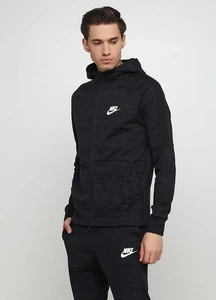 Толстовка Nike Sportswear Advance 15 Hoodie FZ Knit черная 943325-010