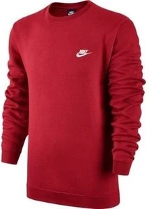 Світшот Nike Sportswear Crew Fleece Club червоний 804340-657