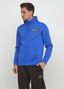 Толстовка Nike Sportswear Hbr Full-Zip Fleece синяя 928703-403