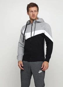 Толстовка Nike Sportswear Harbour Hoodie FZ сіра AR3084-063