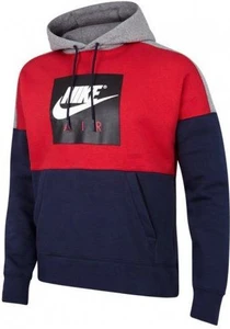 Толстовка Nike Sportswear Mens Hoodie Fleece PO красная 886046-657