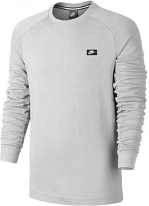 Свитшот Nike Sportswear Mens Modern Crew FT серый 805126-072