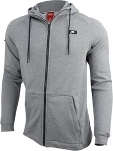 Толстовка M Nike Sport Wear Modern Hoodie FZ FT серая 805130-091