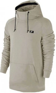 Толстовка Nike Sportswear Mens Modern Hoodie PO FT серая 805128-004