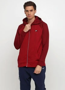 Толстовка Nike Sportswear Optic Full-Zip Hoodie червона 928475-677