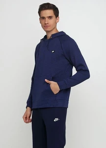 Толстовка Nike Sportswear Optic Fleece Hoodie синяя 930377-410