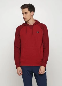 Толстовка Nike Sportswear Optic Fleece Hoodie червона 930377-677