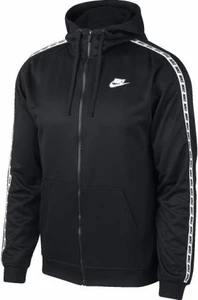 Олимпийка (мастерка) Nike Repeat Apparel Full-Zip Hoodie черная AR4911-010