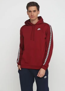 Толстовка Nike Sportswear Pullover Hoodie красная AR4914-677