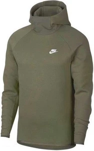 Толстовка Nike Hoodie NSW Tech Fleece зелена 928487-380