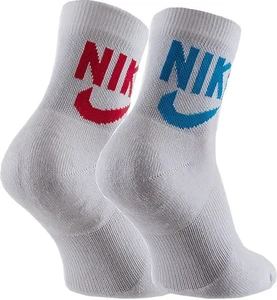 Шкарпетки Nike U NK HERITAGE ANKLE білі (2 пари) SK0204-902