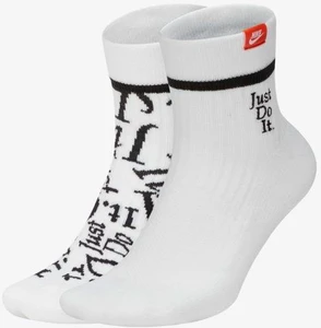 Шкарпетки Nike U SNKR SOX ANKLE білі (2 пари) SK0101-100