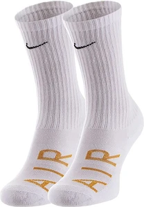 Шкарпетки Nike Y NK SWOOSH CSH CRW GFX AI білі (2 пари) SX6382-100