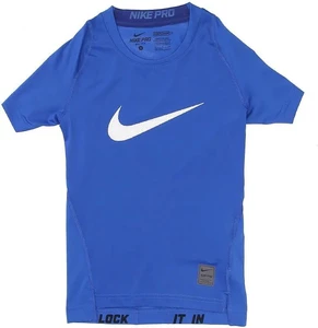 Термобелье футболка подростковая Nike COOL HBR COMPRESSION синяя 726462-480