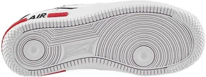 Кроссовки подростковые Nike AIR FORCE 1 REACT (GS) белые CD6960-100