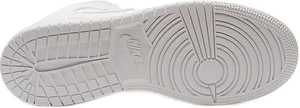 Кроссовки подростковые Nike AIR JORDAN 1 MID BG белые 554725-130