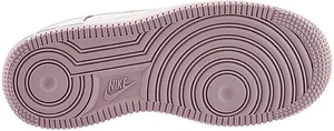 Кроссовки подростковые Nike FORCE 1-1 (PS) бело-розовые CU0816-100