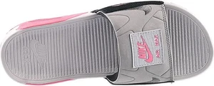 Шлепанцы женские Nike WMNS AIR MAX 90 SLIDE бело-розовые CT5241-100