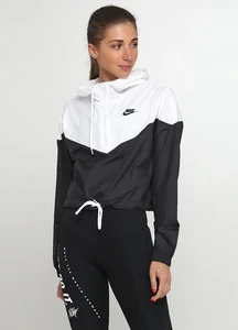 Ветровка женская Nike HRTG JKT WNDBRKR черно-белая AR2511-010