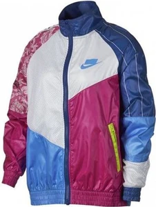 Ветровка женская Nike NSP TRK JKT WVN сине-розовая AR3025-412
