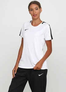 Футболка жіноча Nike WOMEN'S ACADEMY 18 біло-чорна 893741-100