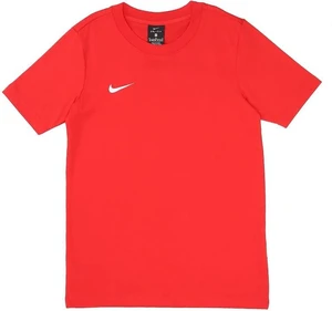 Футболка підліткова Nike TEAM CLUB 19 TEE LIFESTYLE червона AJ1548-657