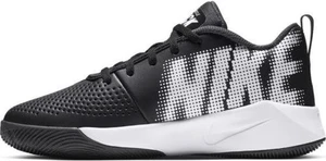 Кроссовки подростковые Nike TEAM HUSTLE QUICK 2 (GS) черно-белые AT5298-002