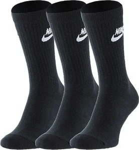 Шкарпетки Nike NSW EVRY ESSENTIAL CREW (3 пари) чорні SK0109-010