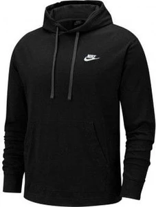Толстовка Nike NSW CLUB HOODIE PO BB черная BV2654-410