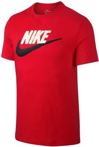Футболка Nike NSW TEE BRAND MARK красная AR4993-657