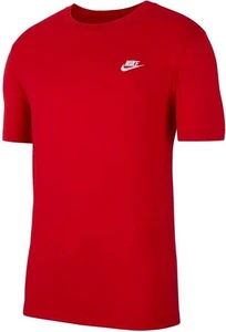 Футболка Nike NSW CLUB TEE красная AR4997-657