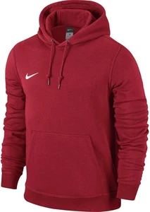 Толстовка підліткова Nike TEAM CLUB HOODY червона 658500-657