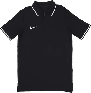 Поло подростковая Nike TEAM CLUB 19 POLO LIFESTYLE черная AJ1546-010