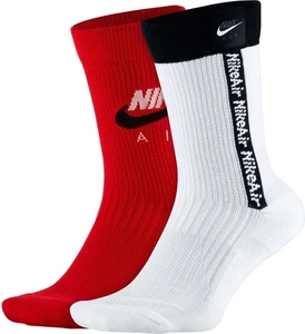 Носки Nike CREW AIR (2 пары) бело-красные CK5609-905