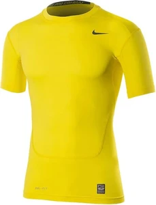 Термобелье футболка Nike CORE COMPRESSION желтая 449792-700