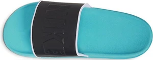 Шлепанцы Nike OFFCOURT SLIDE бирюзово-черные BQ4639-302