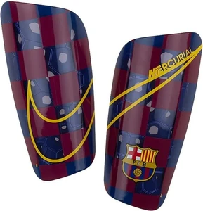 Футбольные щитки Nike FC Barcelona Mercurial Lite Guard красные SP2171-455