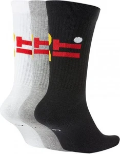 Шкарпетки Nike Sportswear Everyday Essential Crew S Multi різнокольорові (3 пари) CT0539-903