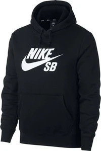 Толстовка Nike SB Icon Hoodie Essential черная AJ9733-010