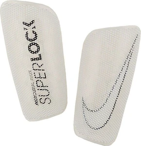 Щитки футбольные Nike Mercurial Lite SuperLock белые CK2167-101