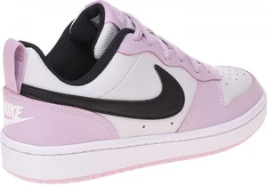 Кроссовки детские Nike Court Borough Low 2 бело-розовые BQ5448-005