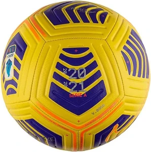 Мяч футбольный Nike Serie A Strike желто-синий CQ7322-710 Размер 4