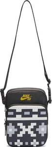 Сумка через плече Nike HERITAGE SMIT 2.0 SB - AOP бело-черная CK2349-060
