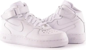Кроссовки детские Nike AIR FORCE 1 MID белые 314195-113