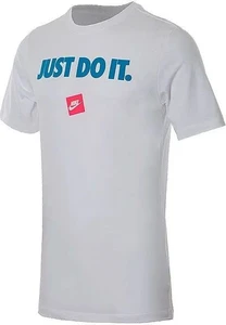 Футболка Nike NSW TEE JDI 12 MONTH бело-синяя DB6473-100