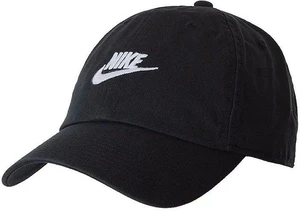 Бейсболка Nike NSW H86 FUTURA WASH CAP черно-белая 913011-010