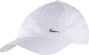 Бейсболка подростковая Nike H86 CAP METAL SWOOSH белая AV8055-100
